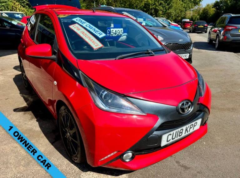 2018 Toyota AYGO 1.0 VVT-i X-Style 5dr HATCHBACK PETROL Manual