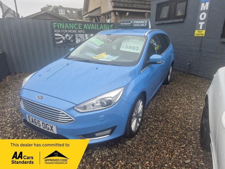 2015 Ford Focus 1.5 TDCi 120 Titanium X 5dr ESTATE Diesel Manual