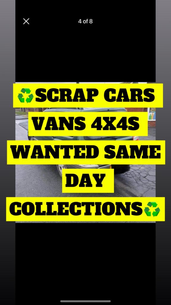 SCRAP CARS WANTED
