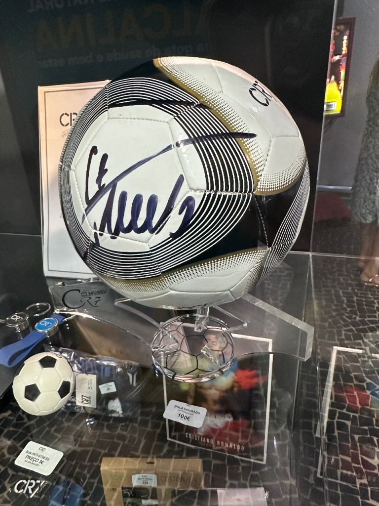 image for CR7 (Cristiano Ronaldo) Signed Football