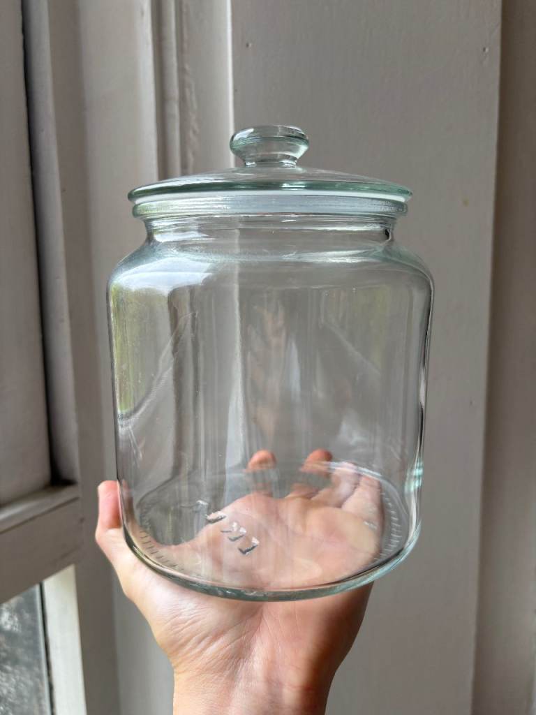 Large Ikea Glass Jar