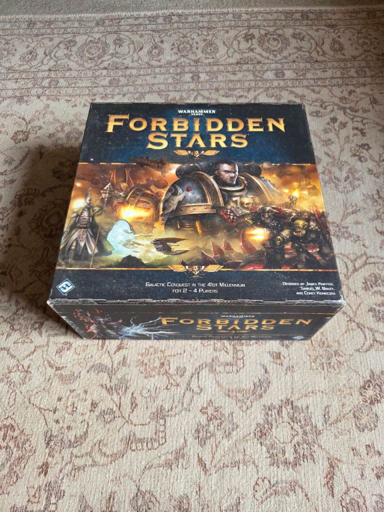 Warhammer Forbidden Stars Board Game – Complete, Good Condition
