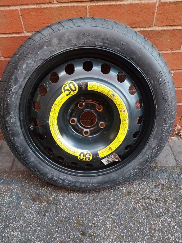 AUDI Space Saver, spare wheel. T125 / 80 R17 