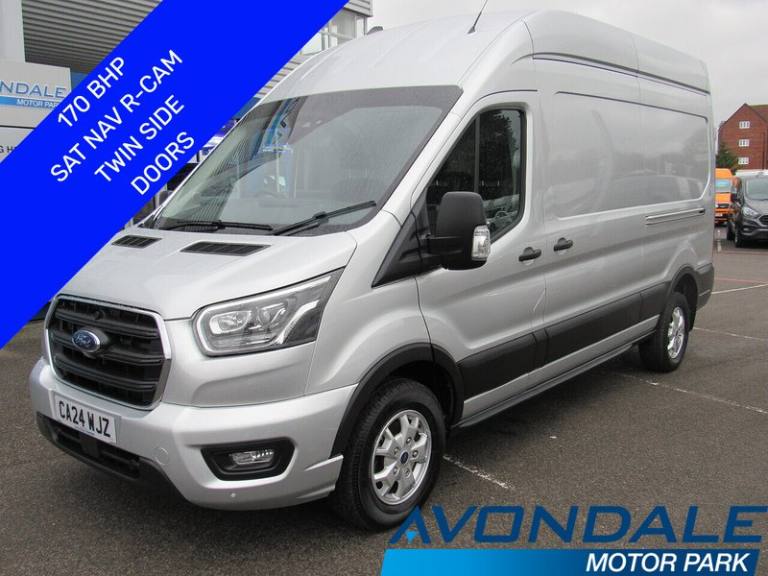 2024 Ford Transit 350 EcoBlue Limited 170 BHP RWD L3 H3 HIGH SPECIFICATION TWIN SIDE DOORS 2. Pan...