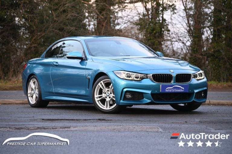 2018 BMW 4 Series 2.0 420i GPF M Sport Convertible 2dr Petrol Auto Euro 6 (s/s) (184 ps) Converti...