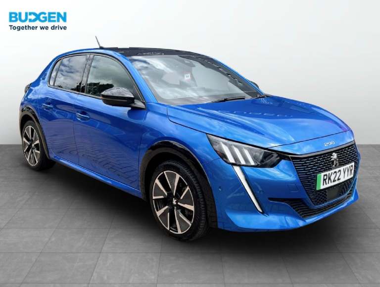 2022 Peugeot E-208 50kWh GT Auto 5dr (7kW Charger) HATCHBACK Electric Automatic