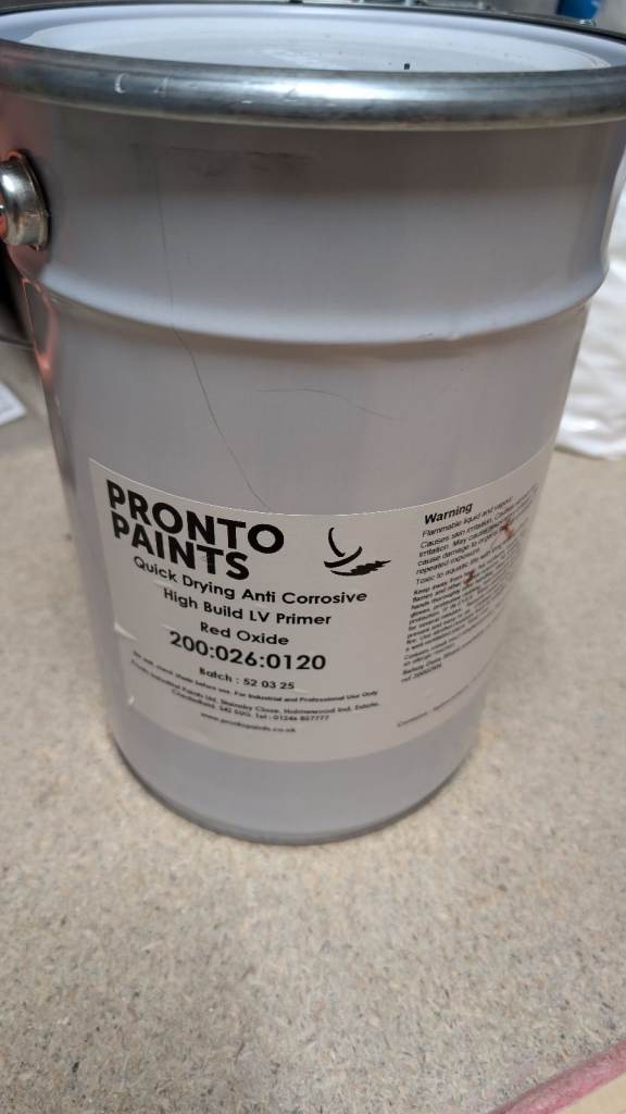Pronto Paint Red Oxide Primer Paint 5L