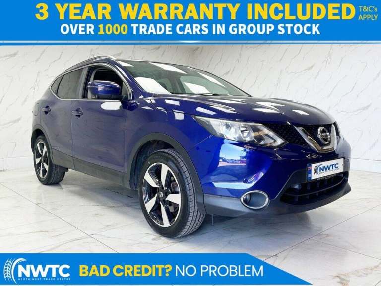 2017 Nissan Qashqai 1.2 DiG-T N-Connecta 5dr HATCHBACK PETROL Manual