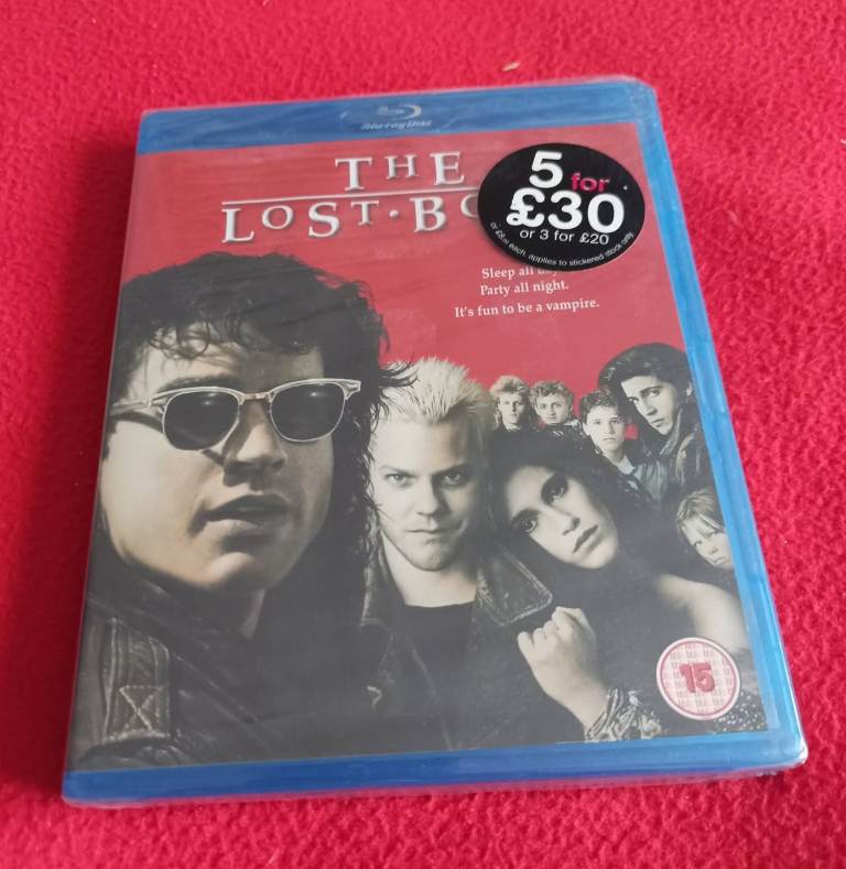 The Lost Boys Blu-ray – Brand New, Sealed