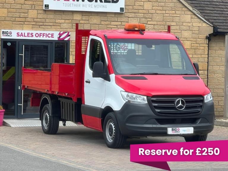 Mercedes-Benz Sprinter 314 CDI 143 L2 MWB SINGLE CAB ALLOY TIPPER RWD