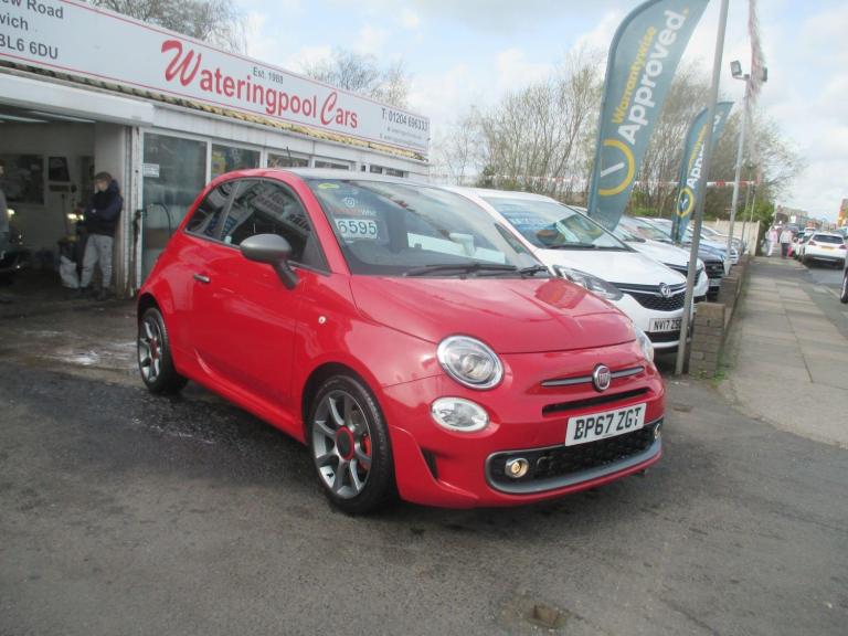 2018 Fiat 500 0.9 TwinAir S Euro 6 (s/s) 3dr HATCHBACK Petrol Manual