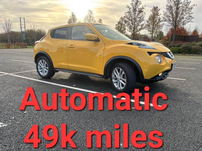 image for MOT 30.08.26,AUTOMATIC 49k MILES,JUKE,1.6 PETROL