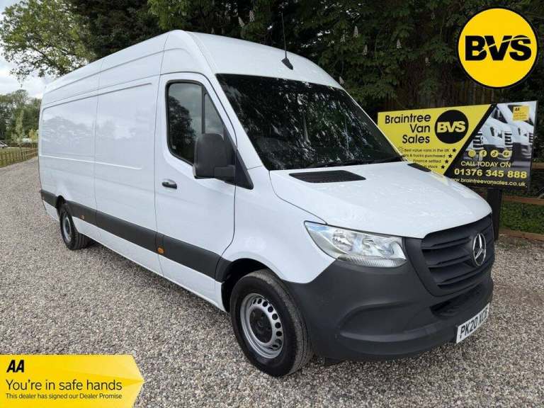 2020 Mercedes-Benz Sprinter 2.1 314 CDI Panel Van 5dr Diesel Manual RWD L3 H2 Euro 6 (143 ps) Pan...