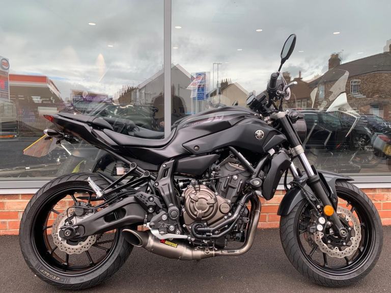 Yamaha MT-07 - 11130 miles - AKRAPOVIC EXHAUST - 2 YEAR WARRANTY 