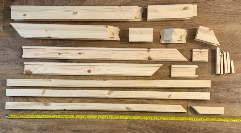 Stair Parts - Spares - Pine