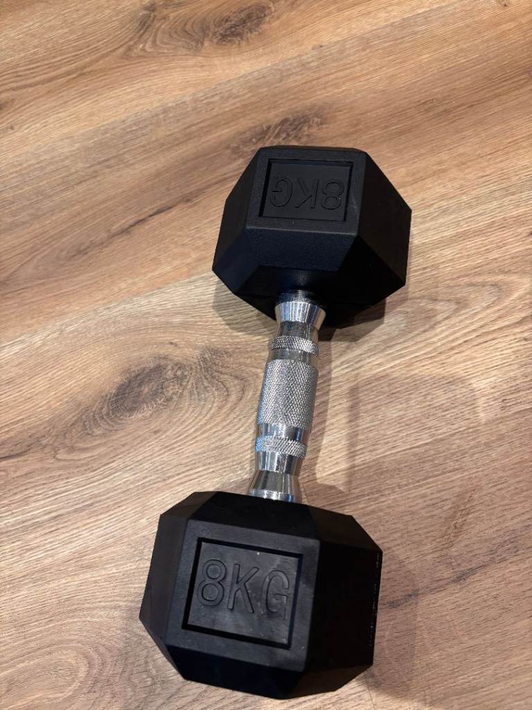 HEX Dumbbell - Pair - 8KG Each