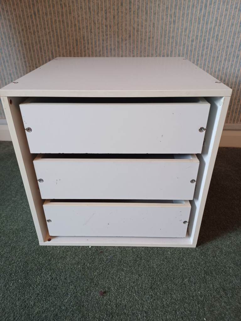 Storage Units 6 available.  3 Drawers per unit. 