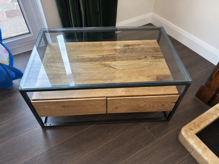 West Elm coffee table 