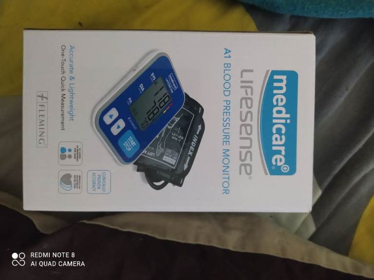 A1 blood pressure pressure monitor 