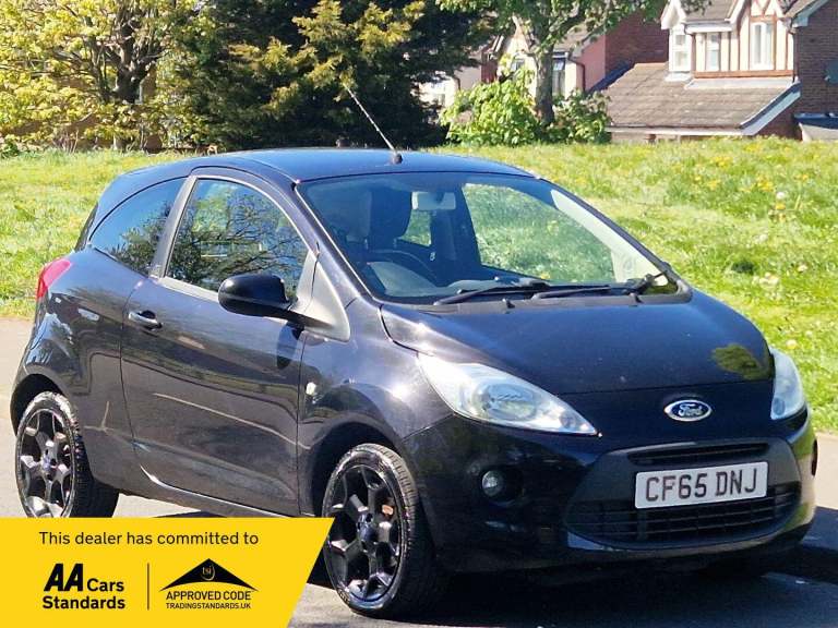 2016 Ford Ka 1.2 Zetec Black Edition 3dr HATCHBACK PETROL Manual
