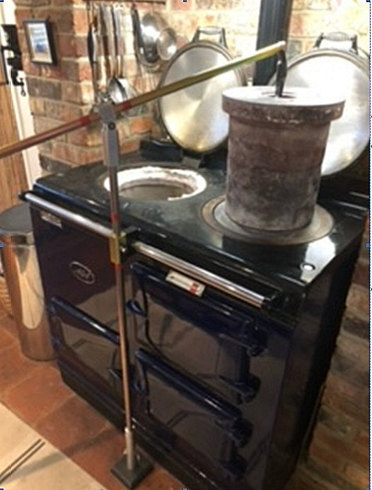 AGA Barrel or Hotplate Easy lifting tool