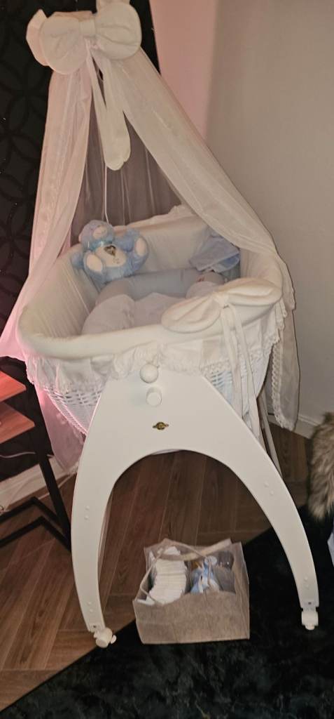 Baby mj marks miranda wicker crib