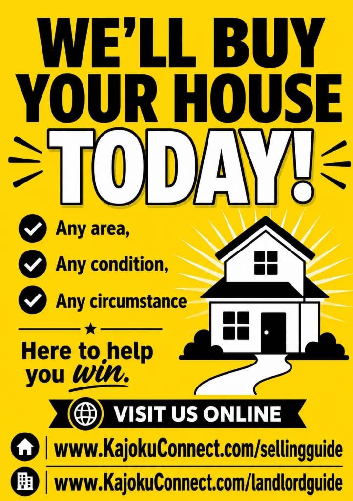 SELL YOUR PROPERTY TODAY! 