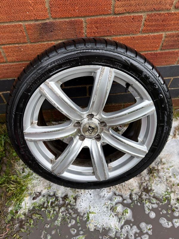 18 inch 5x108 BK Racing Alloy wheel