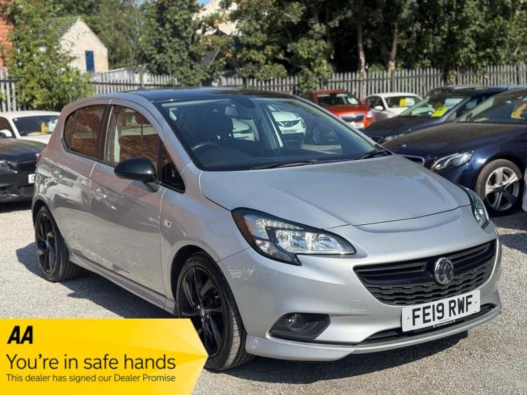 2019 Vauxhall Corsa 1.4i ecoTEC SRi VX Line Nav Black Euro 6 5dr HATCHBACK Petrol Manual