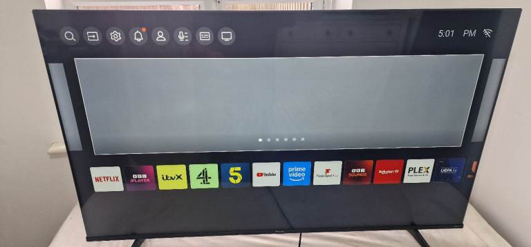 Hisense 55"  4k tv _ can deliver