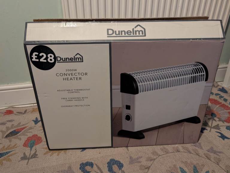 Dunelm 2000W Convector Heater RRP £28