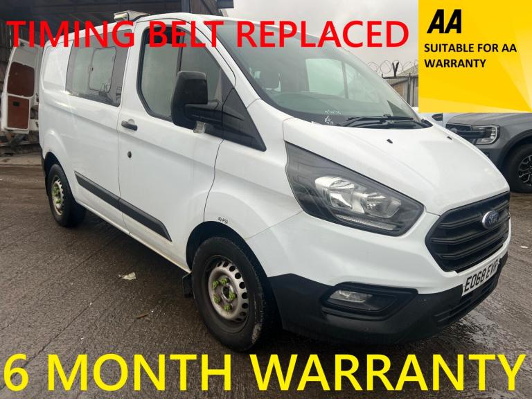 2018 Ford Transit Custom 2.0 TDCi 105ps Low Roof D/Cab Van PANEL VAN Diesel Manual