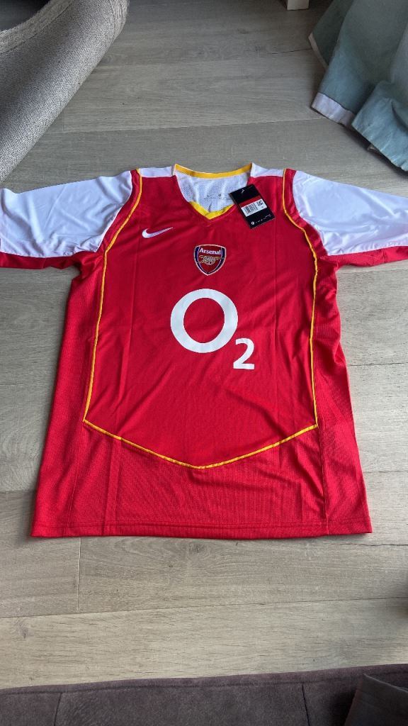 Nike Arsenal Home Shirt Henry 14 – Red, New with Tags