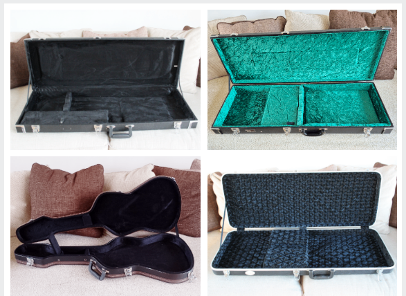 Hard Cases To Suit Most Electric Guitars, Strat, Tele, Les Paul, PRS, Fender, Gibson etc.