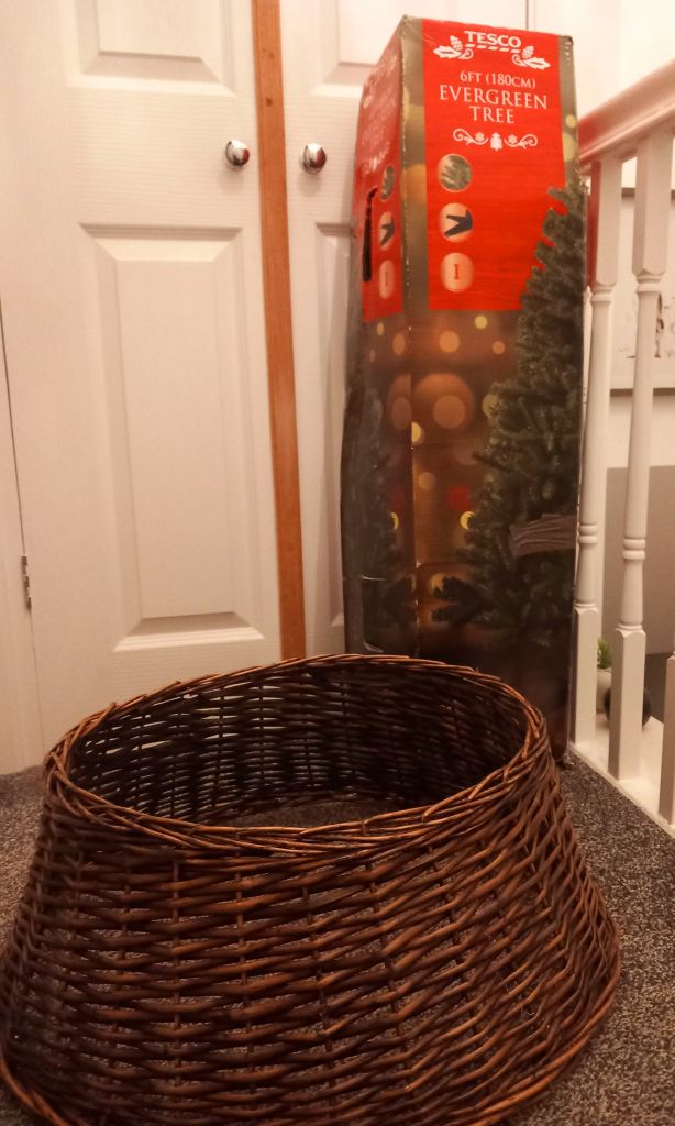 image for Free 6ft Christmas Tree And Wicker Skirt 