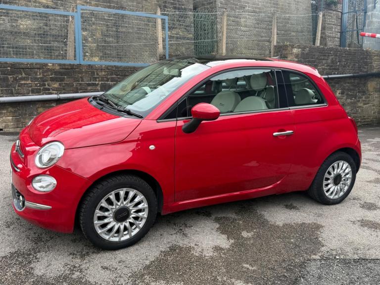 2018 Fiat 500 1.2 Lounge Euro 6 (s/s) 3dr HATCHBACK Petrol Manual