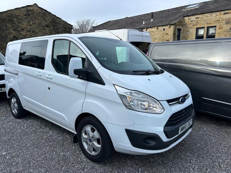 2016 Ford Transit Custom LIMITED 2.0 TDCI 130 PS DOUBLE/ CREW CAB VAN NO VAT  PANEL VAN Diesel Ma...