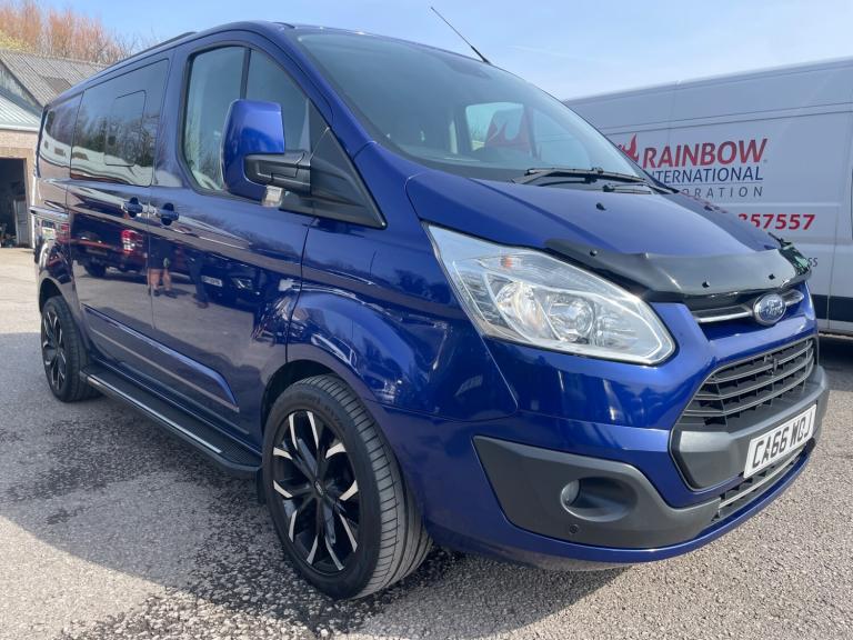 2017 FORD TRANSIT CUSTOM 2.0 TDCI LIMITED CREW CAB VAN -NO VAT- NEW WETBELT
