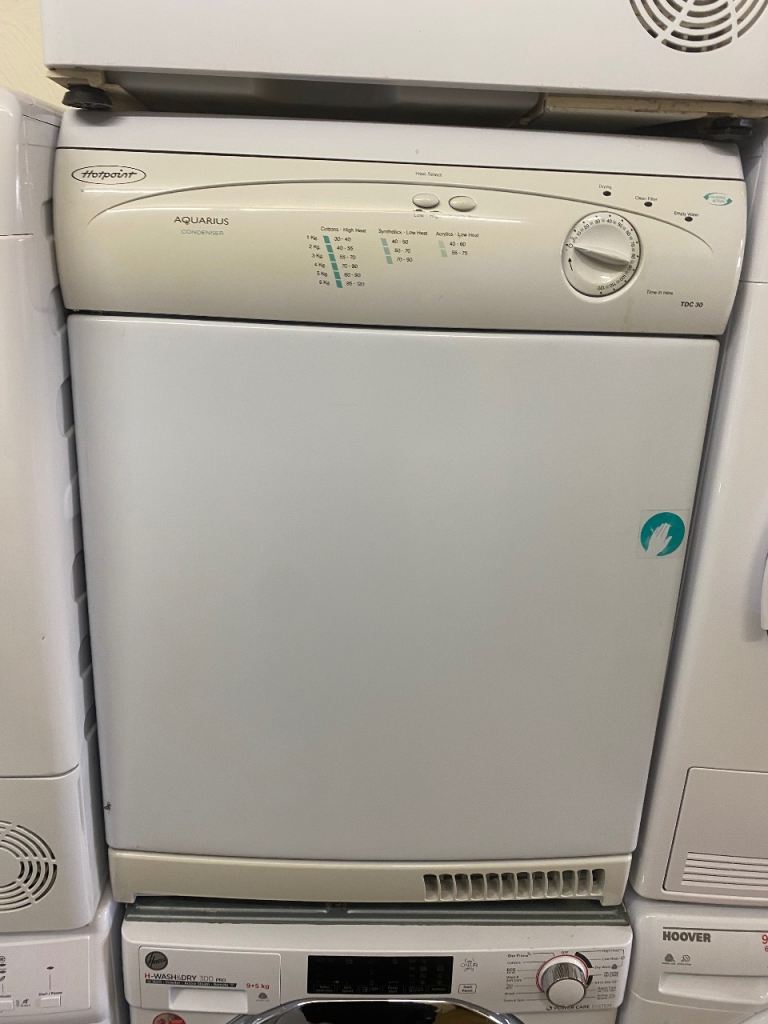 🚚✅CREAM HOTPOINT CONDENSER TUMBLE DRYER £100 DELIVERY AVAILABLE 