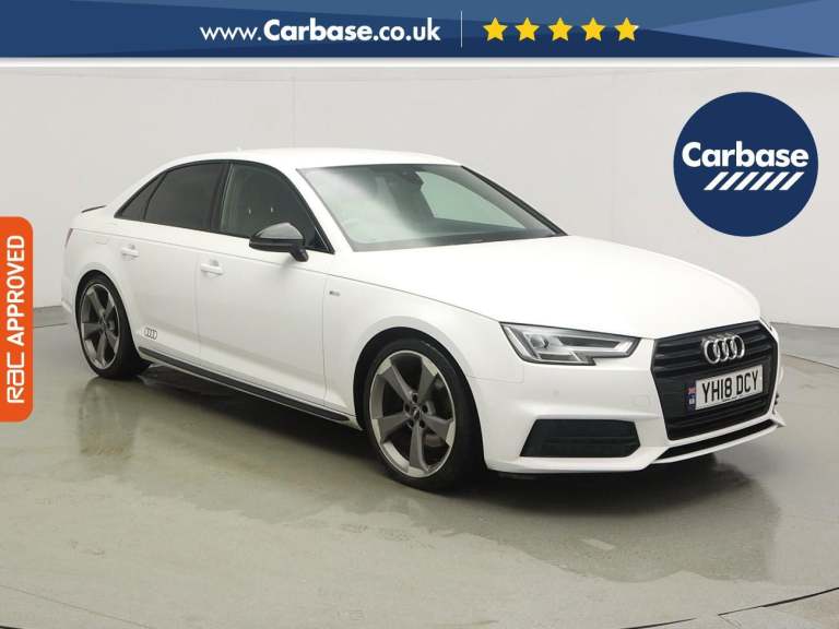 2018 Audi A4 1.4 TFSI Black Edition Saloon 4dr Petrol Manual Euro 6 (s/s) (150 ps) Saloon PETROL ...