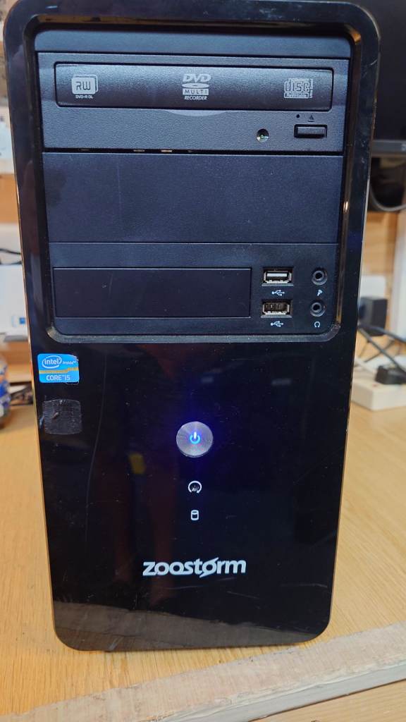 ZOOSTORM INTEL i 5  DESKTOP  PC 