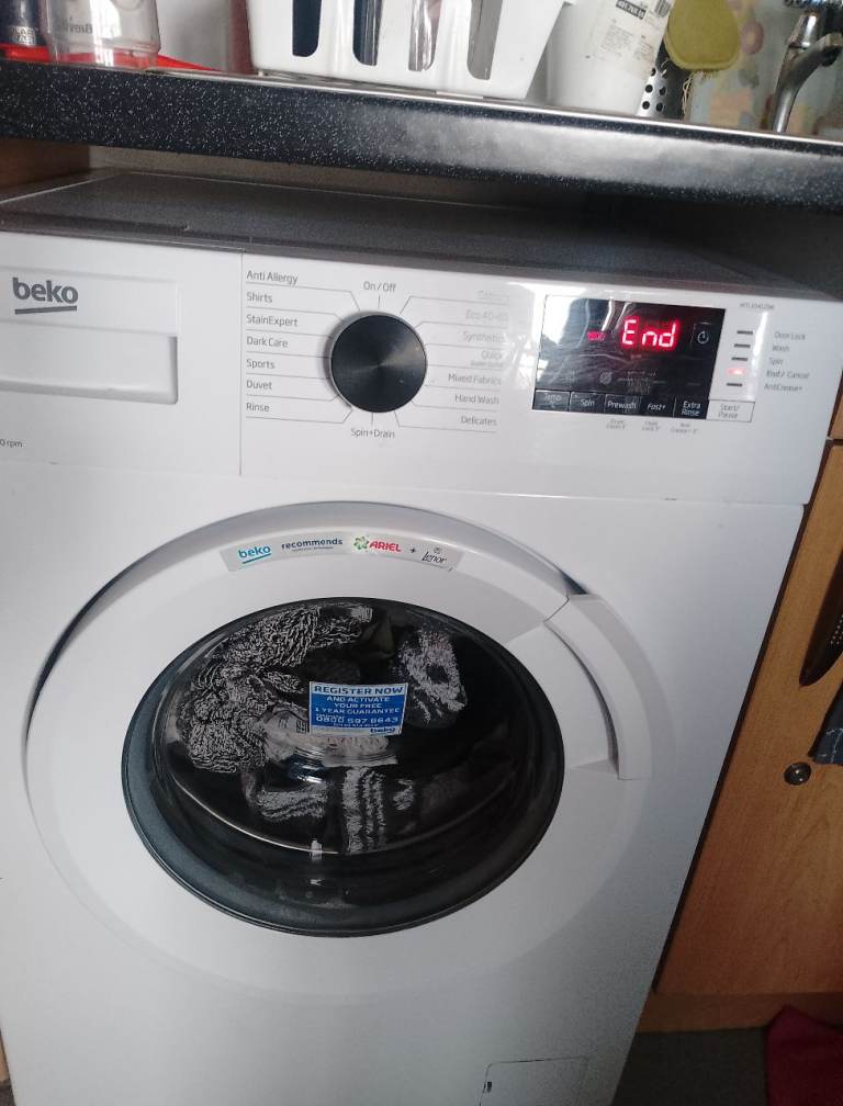 image for Beko washing machine.