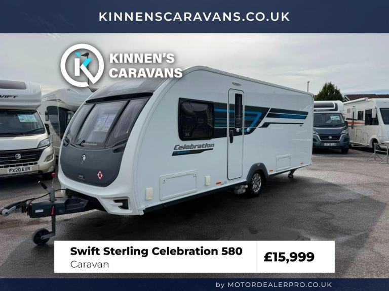 2016 Swift Sterling Celebration 580 Caravan