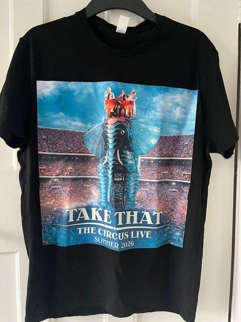 Take That The Circus Live Summer Tour 2026 T Shirt