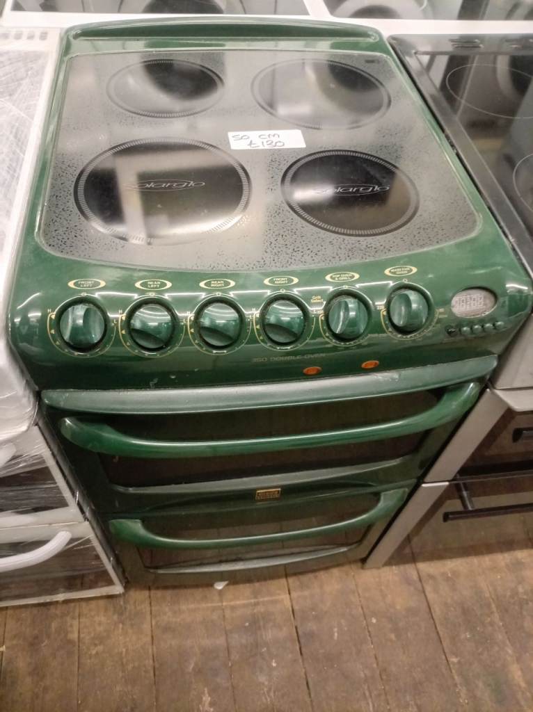 Creda Green 50cm electric cooker grill and fan assisted oven £130