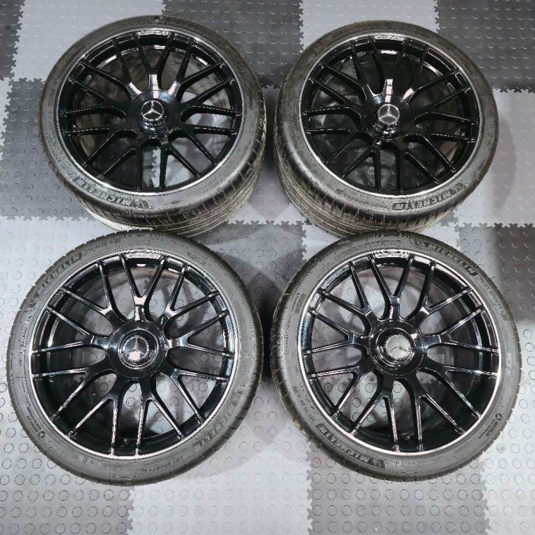 Genuine Mercedes C63 S alloy wheels 19" C205 A205 A2054015900 A2054016000