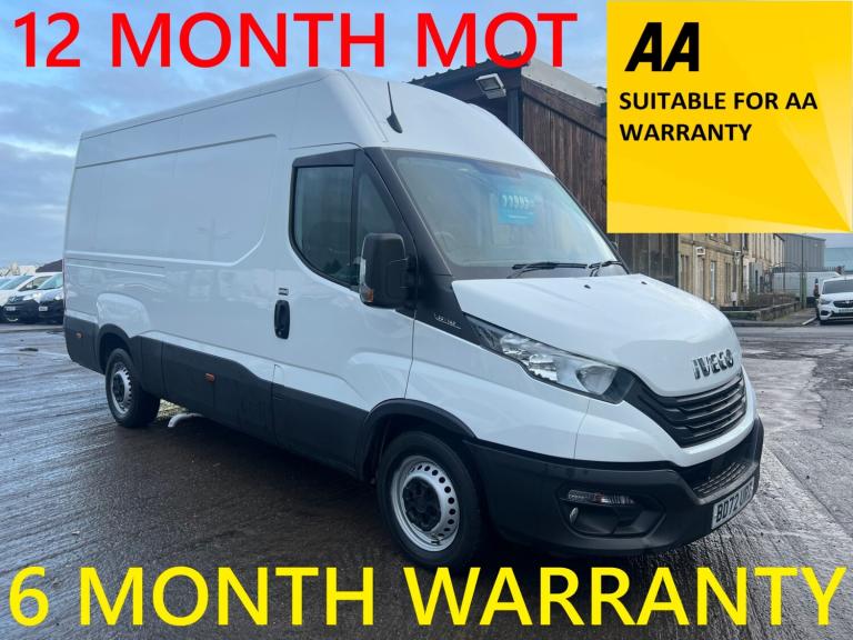 2023 Iveco Daily 2.3 High Roof Van 3520 WB PANEL VAN Diesel Manual