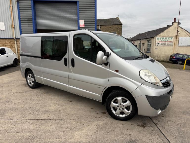 Vauxhall Vivaro 2.0 CDTI 115PS Sportive CREW CAB 6 SEATS WOW JUST 63,000 NO VAT!