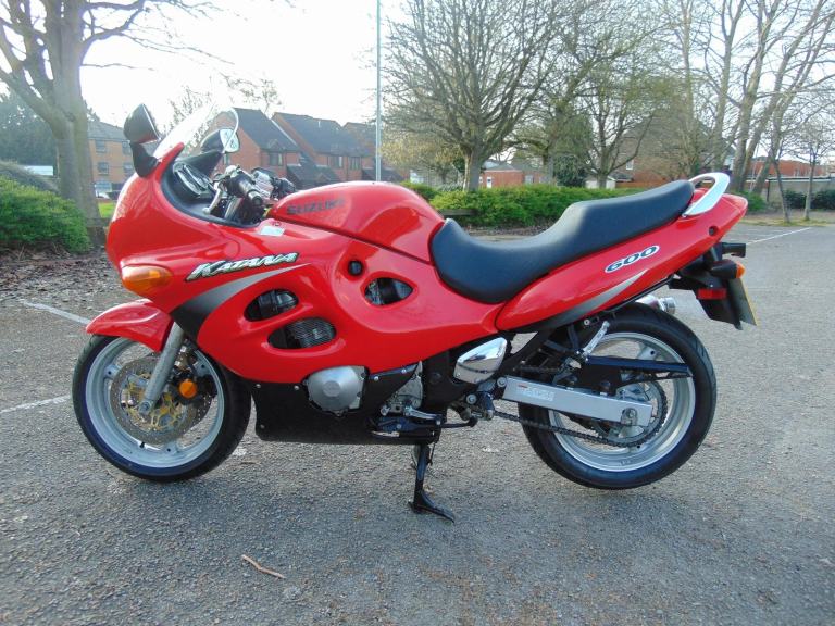 Suzuki GSX600F 2000 Sports Tourer serviced new MOT HPI clear, 22975 miles 