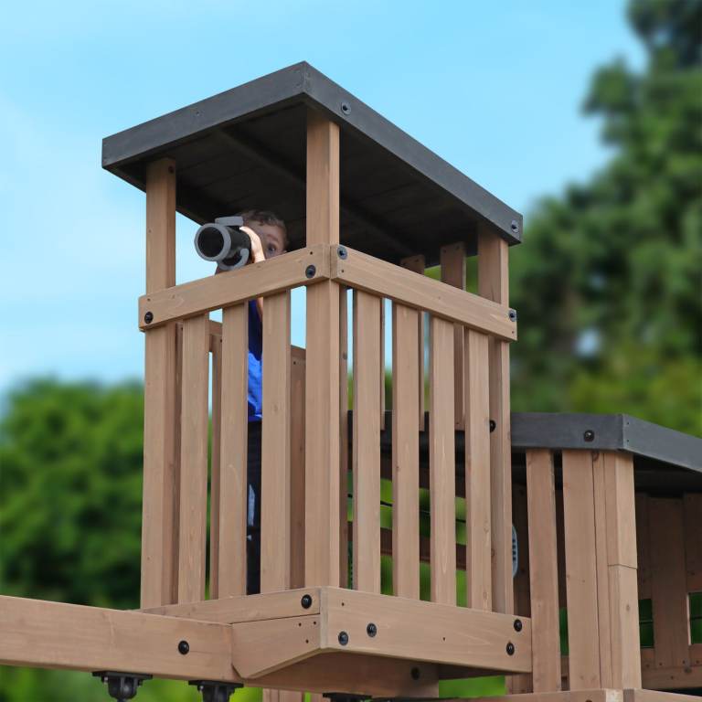 The Skyline Lookout Wooden Climbing Frame